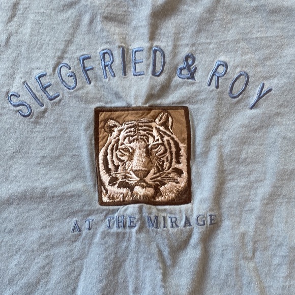 Vintage Siegfried & Roy at the Mirage single stitch short sleeve tee Vegas Magic - Picture 3 of 8
